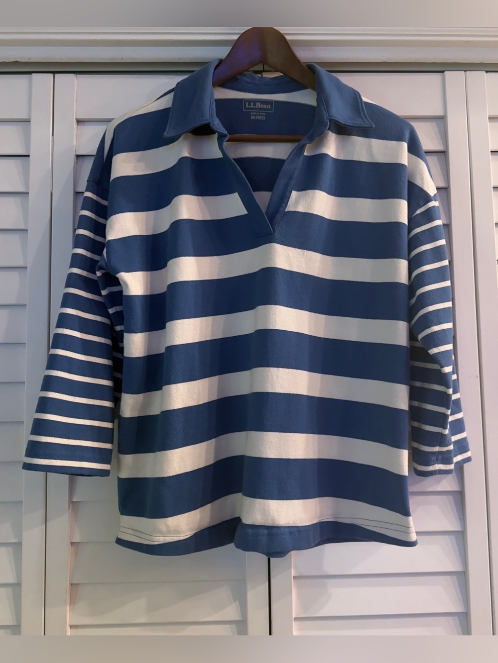L.L.Bean Women's Heritage Mariner Top - Size M